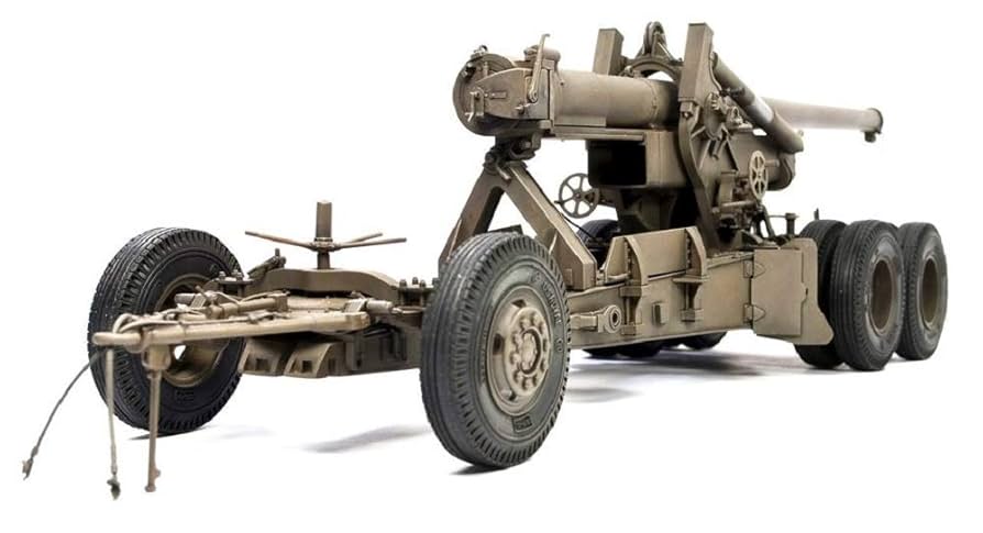 KONISHI 4011メタリックモデルコレクション　US 155mmロングトム KONISHI 4011メタリックモデルコレクション US 155mmロングトム